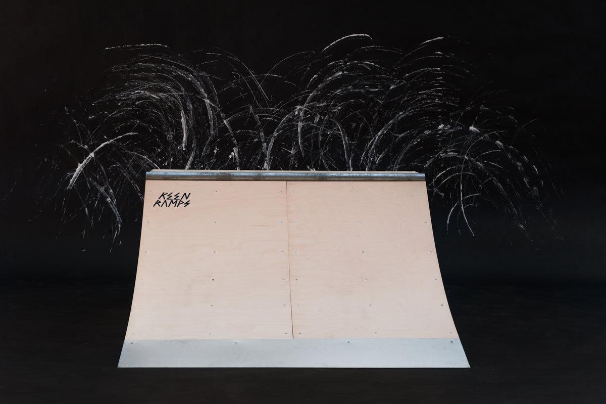2'x4' Quarter Pipe Keen Ramps