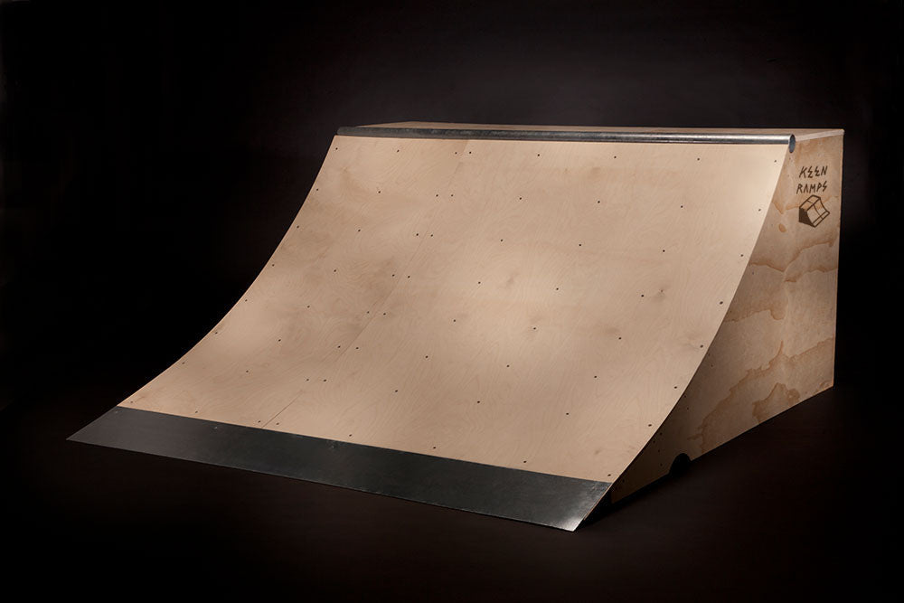 (two) 3'x6' Quarter Pipes Keen Ramps