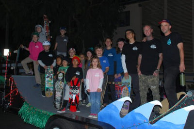 KEEN RAMPS &amp; SKATE KIDS go to the Belmont Shore Christmas Parade