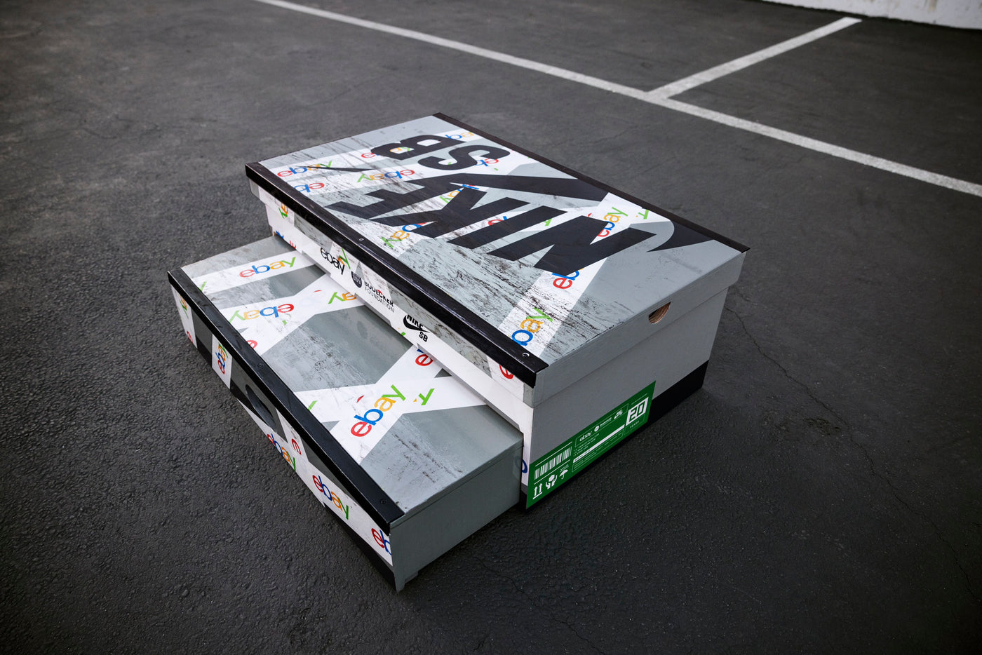 Nike SB x eBay Tribute Dunk Boxes